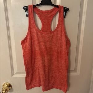 Lululemon Coral/Salmon Swiftly Tank